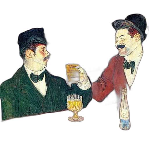 concept art, guys, drinking, cokes transparent PNG cut-out