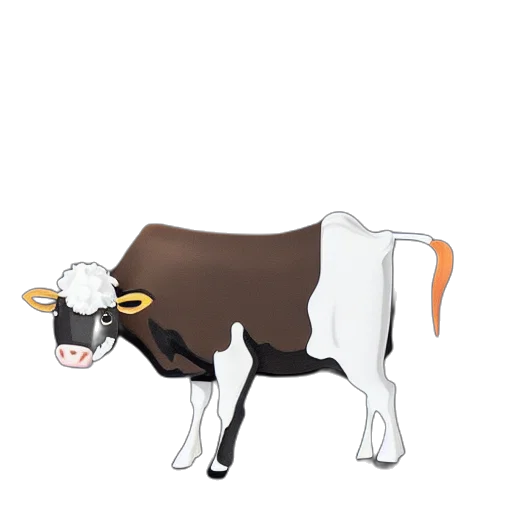 animal, concept art, 3d render, pixel art transparent PNG cut-out