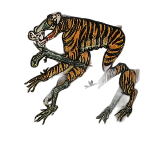 creature, animal, dragon, concept art transparent PNG cut-out