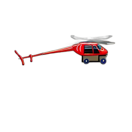 car, weapon, staff, 3d render transparent PNG cut-out