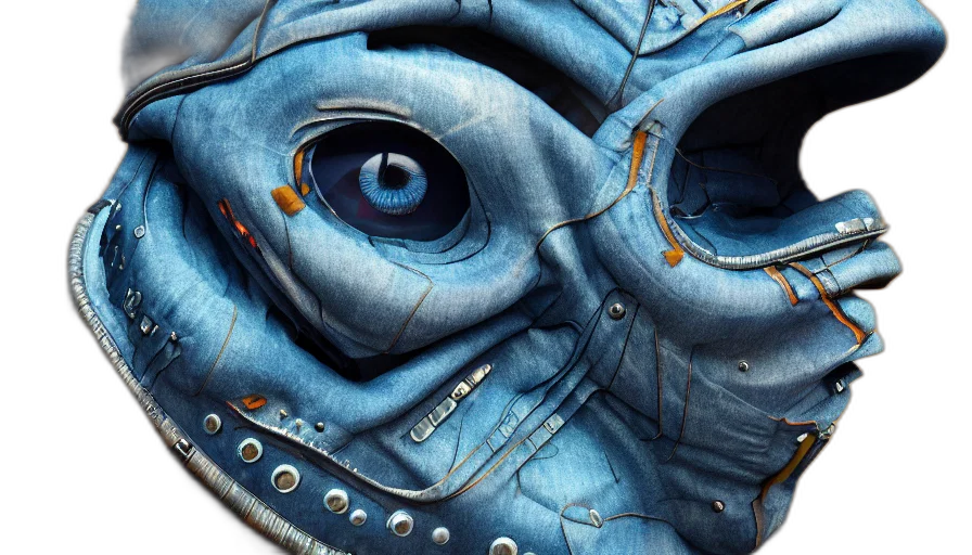 mask, face, creature, robot transparent PNG cut-out