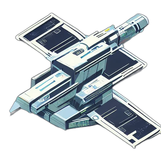 weapon, building, robot, staff transparent PNG cut-out