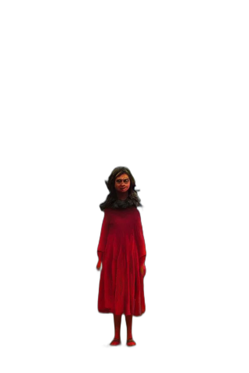 dress, creature, mask, face transparent PNG cut-out