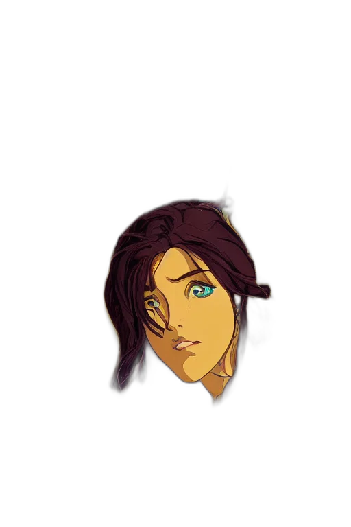 face, mask, staff, jewelry transparent PNG cut-out
