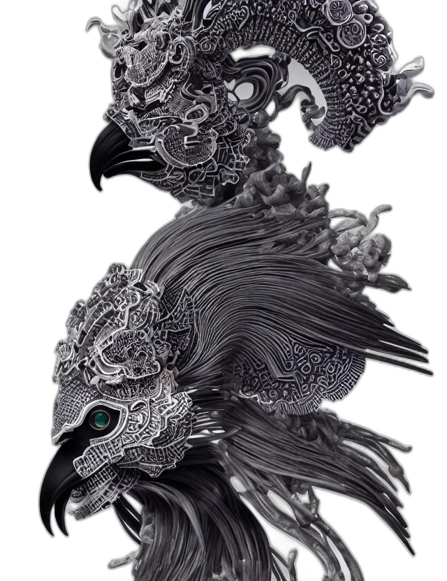 jewelry, crown, mask, dragon transparent PNG cut-out