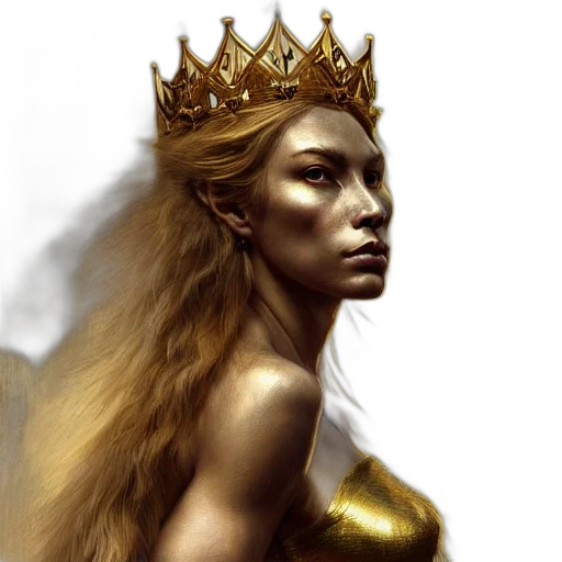 crown, fantasy art, concept art, photorealistic transparent PNG cut-out