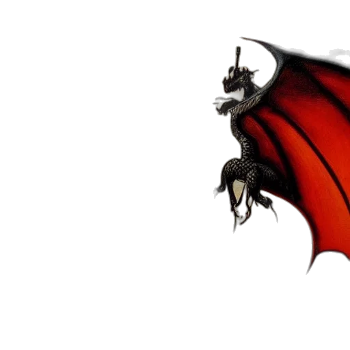 dragon, staff, animal, creature transparent PNG cut-out