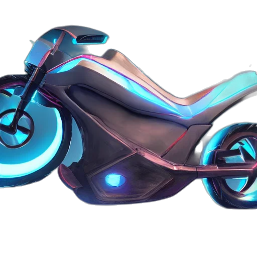 concept art, 3d render, vaporwave, cyberpunk transparent PNG cut-out