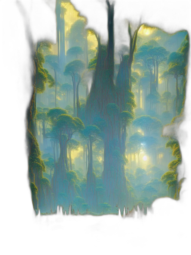 tree, creature, mask, crown transparent PNG cut-out