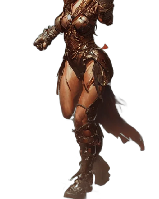 dress, dragon, weapon, concept art transparent PNG cut-out