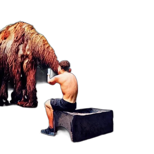animal, creature, concept art, forest transparent PNG cut-out