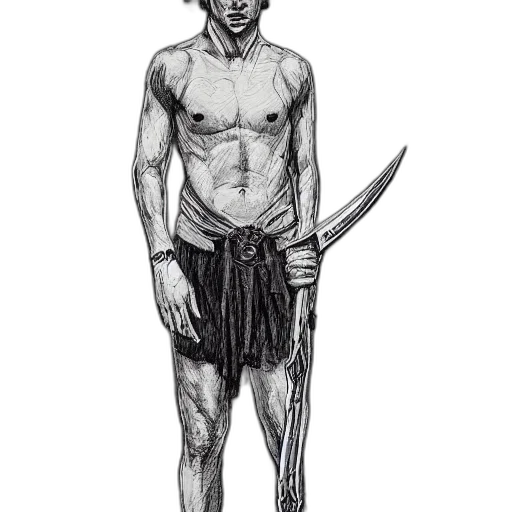 sword, staff, creature, weapon transparent PNG cut-out