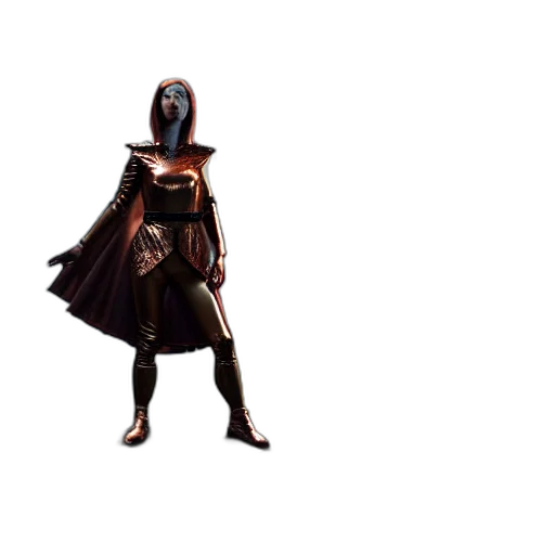 robot, mask, staff, dress transparent PNG cut-out