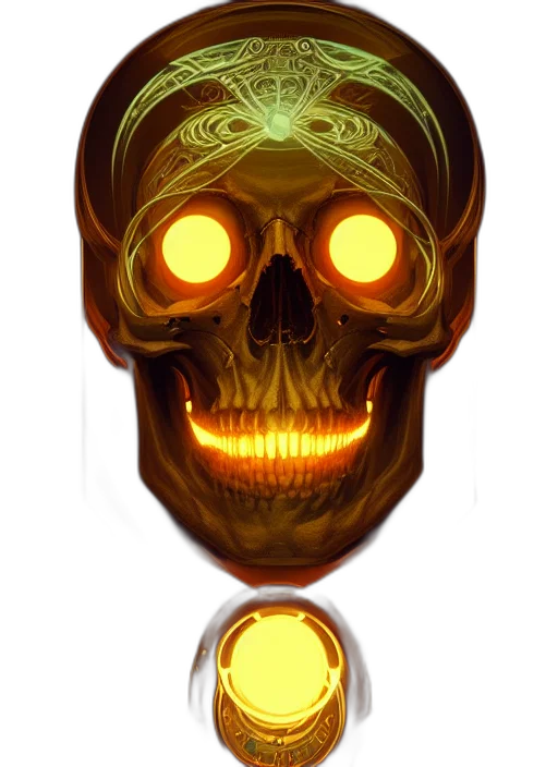 mask, face, concept art, 3d render transparent PNG cut-out