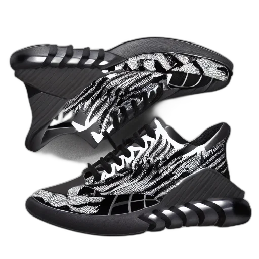 shoes, futuristic transparent PNG cut-out