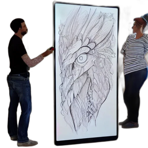 concept art, photorealistic, pencil sketch, forest transparent PNG cut-out