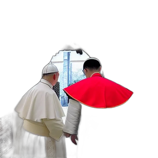 umbrella, hat, staff, dress transparent PNG cut-out
