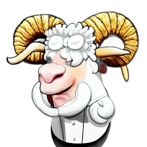 staff, pixel art, portrait, chef transparent PNG cut-out