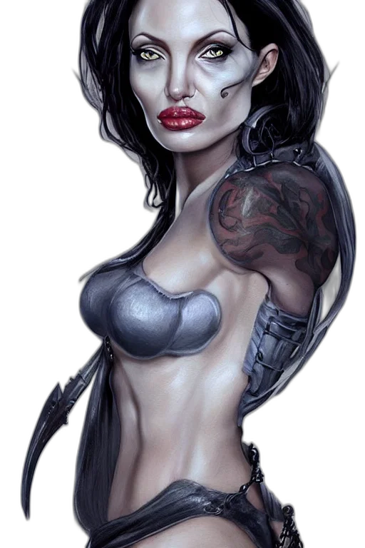 fantasy art, comic book art, concept art, cyberpunk transparent PNG cut-out