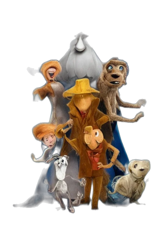 staff, hat, concept art, 3d render transparent PNG cut-out