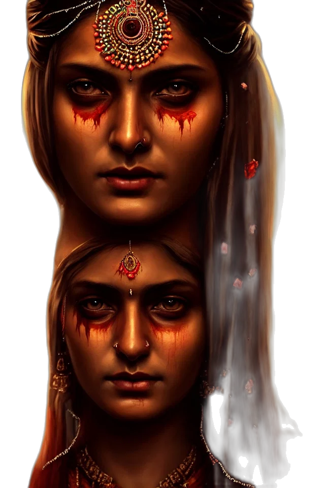 face, mask, fantasy art, concept art transparent PNG cut-out