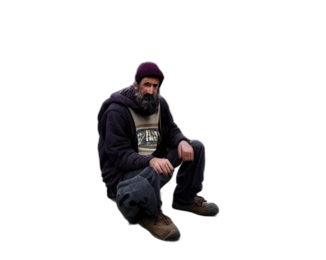 jacket, hat, animal, face transparent PNG cut-out
