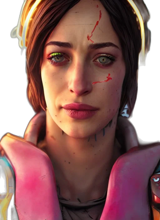 face, robot, concept art, cyberpunk transparent PNG cut-out