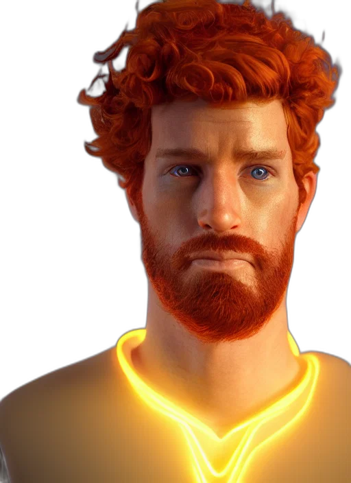 face, hair, 3d render, photorealistic transparent PNG cut-out