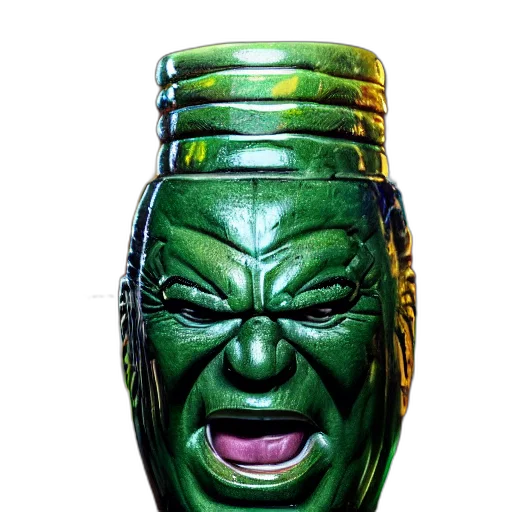 mask, bottle, face, crown transparent PNG cut-out
