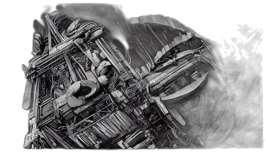 car, robot, weapon, concept art transparent PNG cut-out