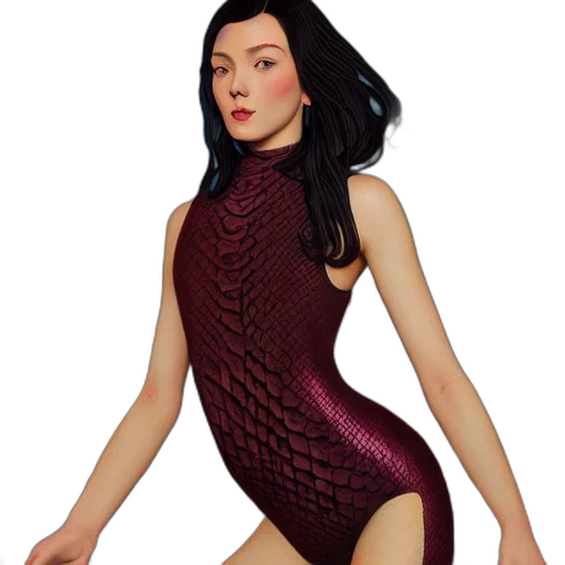 dress, 3d render, fantasy art, concept art transparent PNG cut-out