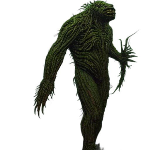 creature, animal, staff, hair transparent PNG cut-out