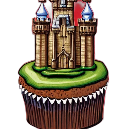 crown, building, staff, food transparent PNG cut-out
