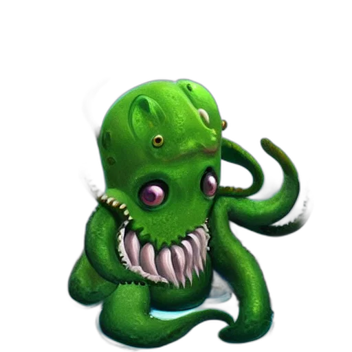 creature, staff, animal, dragon transparent PNG cut-out
