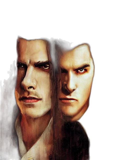 face, mask, photorealistic, comic book art transparent PNG cut-out