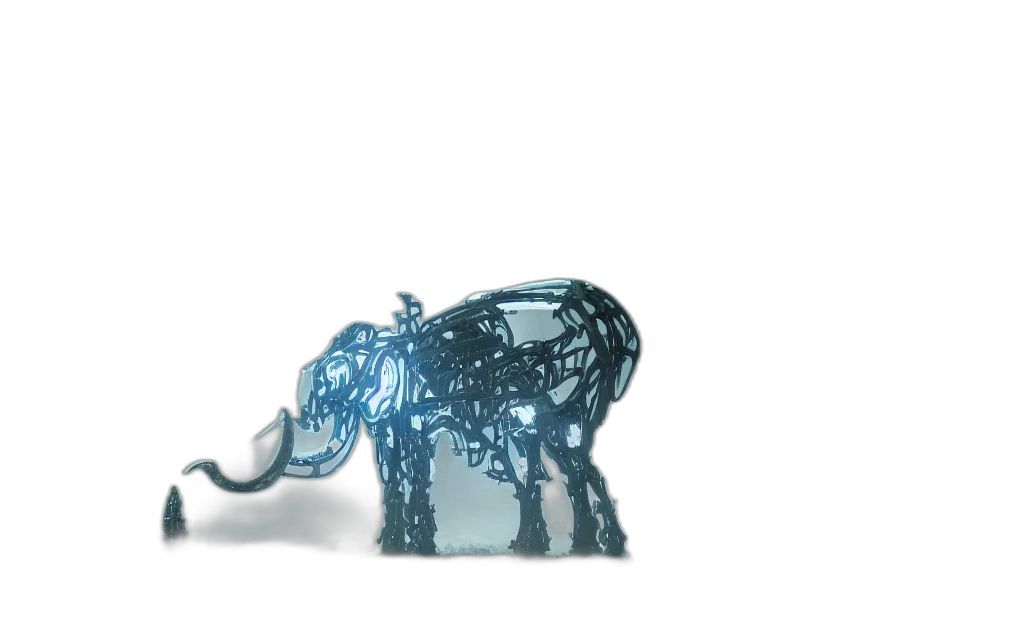 animal, creature, robot, jewelry transparent PNG cut-out