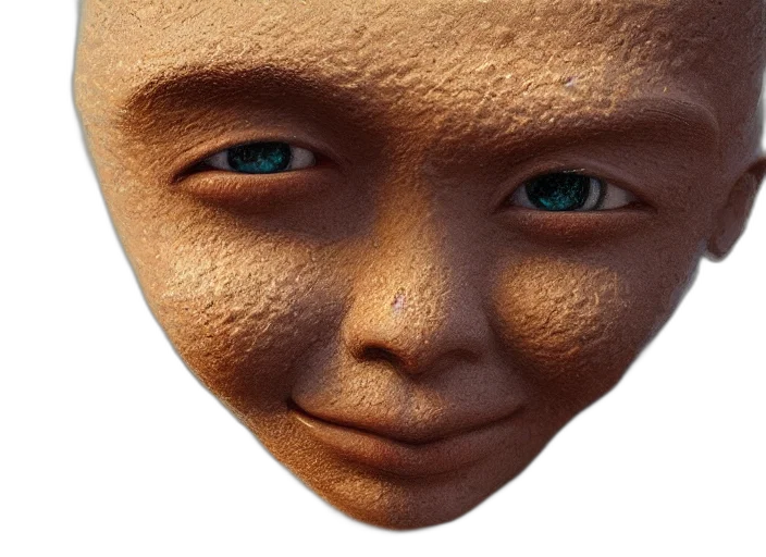 face, mask, robot, creature transparent PNG cut-out