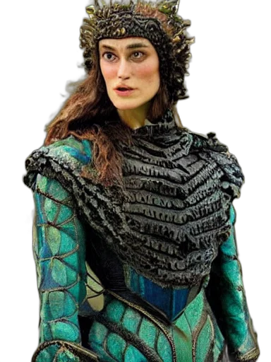 dress, crown, dragon, sword transparent PNG cut-out