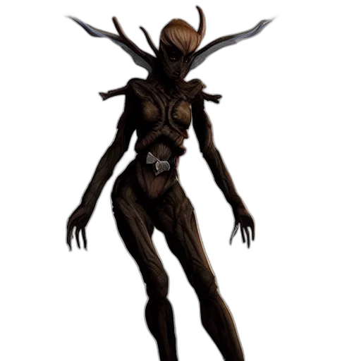 creature, staff, mask, robot transparent PNG cut-out