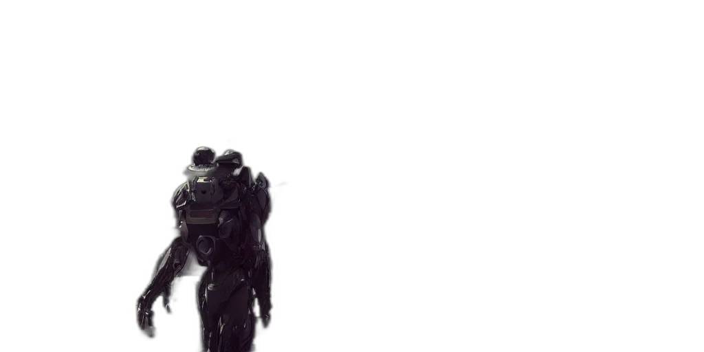 robot, weapon, creature, face transparent PNG cut-out