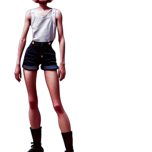 dress, jacket, staff, concept art transparent PNG cut-out