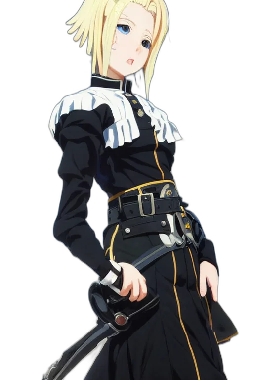 staff, jacket, dress, crown transparent PNG cut-out