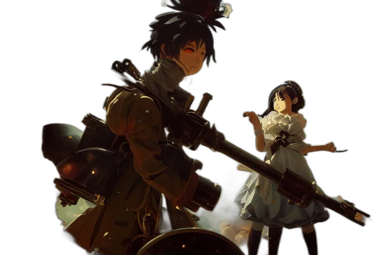 weapon, concept art, fantasy art, anime transparent PNG cut-out