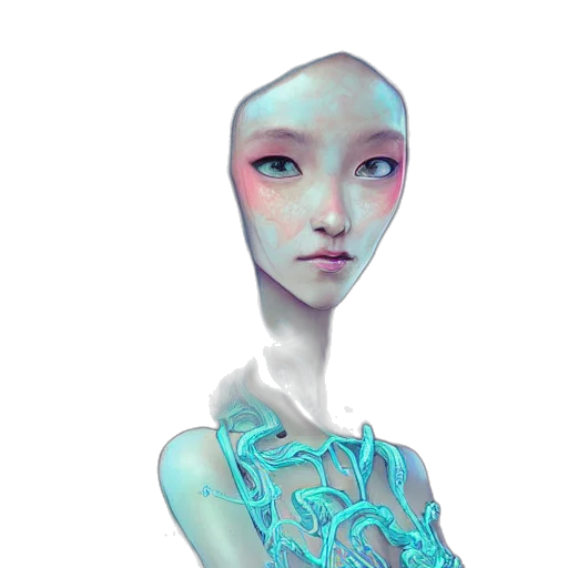 robot, dress, face, mask transparent PNG cut-out