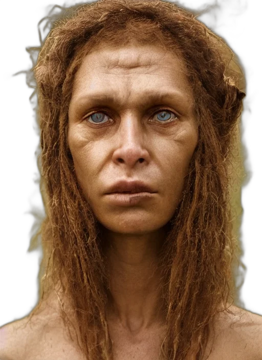 face, hair, creature, mask transparent PNG cut-out