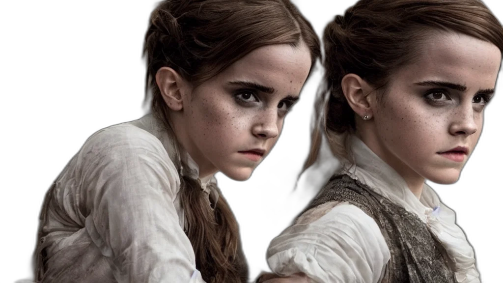 photorealistic, badass, photo, emma transparent PNG cut-out