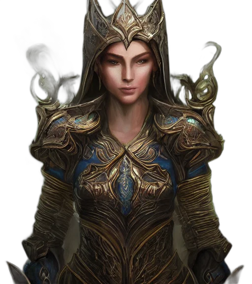 crown, jewelry, staff, face transparent PNG cut-out