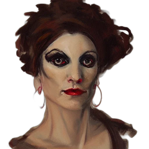 face, mask, concept art, fantasy art transparent PNG cut-out
