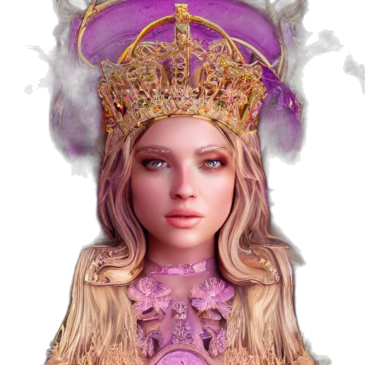crown, jewelry, face, mask transparent PNG cut-out
