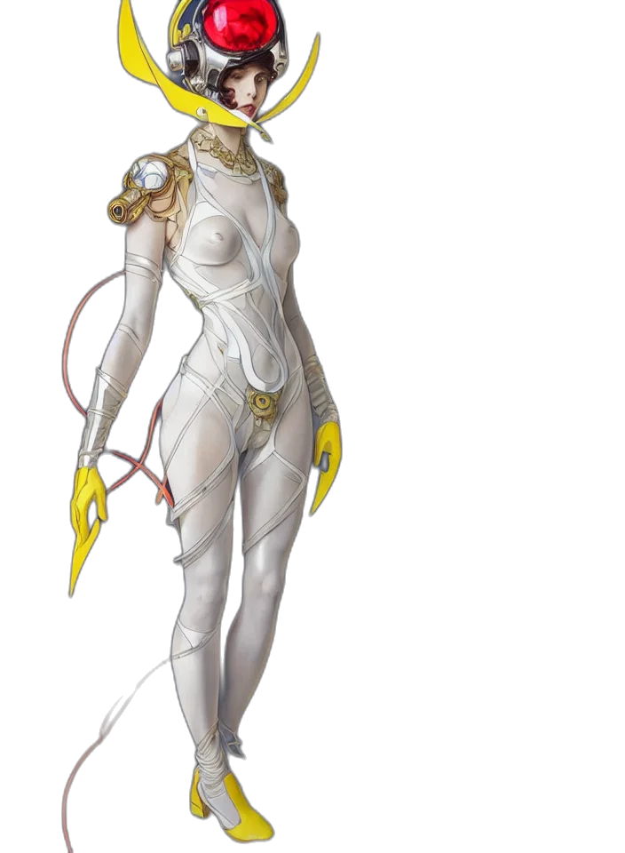 staff, concept art, fantasy art, cyberpunk transparent PNG cut-out